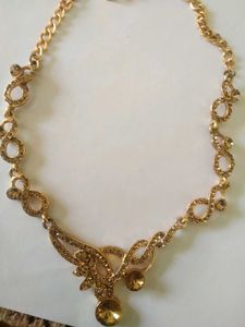 Alloy Goldplatted Jewallary Set