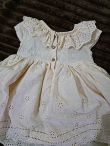 Off white Victorian Style Dress Baby
