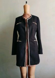 Black Korean Overcoat