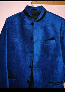 Stylish Blue Bandhgala Jacket