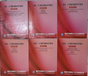 XI &amp; XII Chemistry Modules Set Of 6 For IIT/JEE
