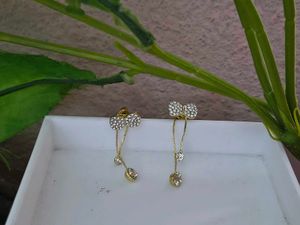 Set of 16 Korean earrings and 1 bracelet