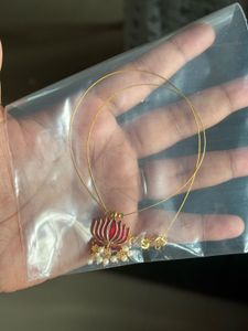 Trending Invisible Lotus Pendent Red