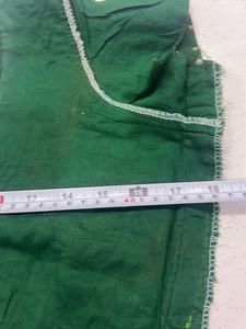 Green Embroidered Blouse 👚