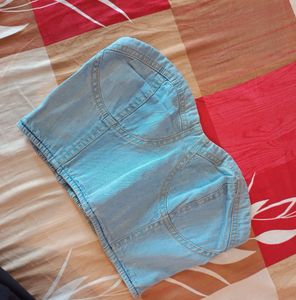 Denim  Top