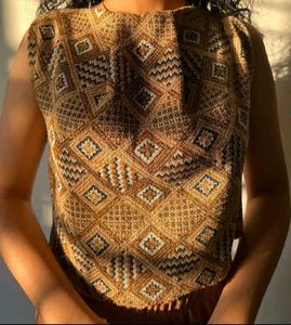 Pinterest Inspired Woollen Crop Top