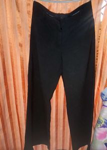 Flared Black Trouser