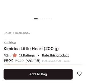 Kimirica Love Story Bath &amp; Body Set
