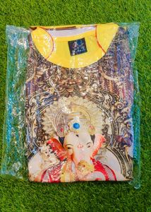 Lalbaugcha Raja Print T-shirt