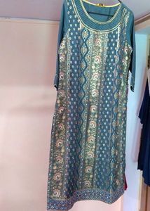 Charcoal Blue Aurelia Kurti