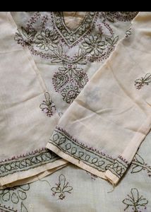 Hand Embroidered Kurta