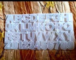 Alphabet Mould Resin
