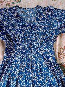 Floral Print Midi Dress