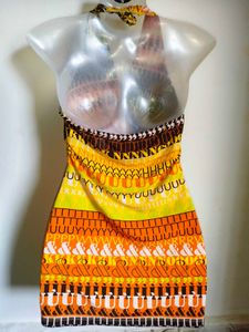 28"-32" Colorful backless top