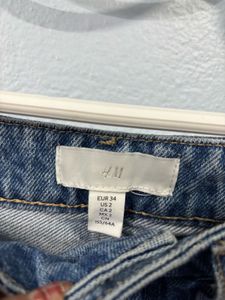 Ripped Denim Jeans H&amp;M