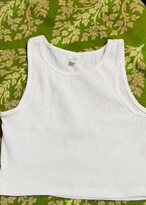 Combo  Of Black And White Crop Tops