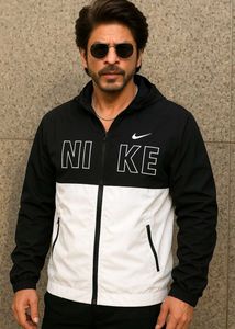 Black and white jacket