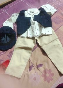 4 Piece Partywear Suit Set