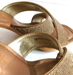 Catwalk Embellished Block Heel Sandals