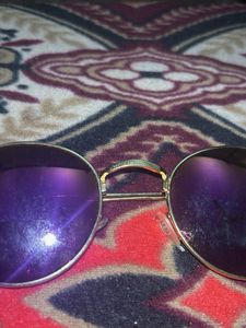 Sunglasses “Round Purple Lens”