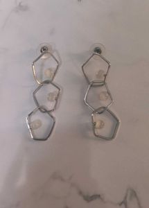 Geometric Dangle Earrings