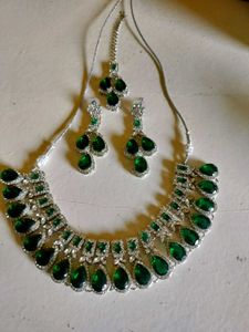 Emerald Green Jewelry Set