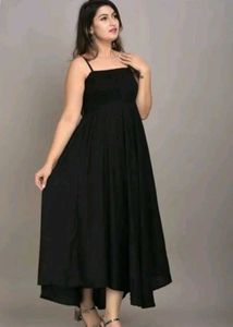 Elegant Black Maxi Dress