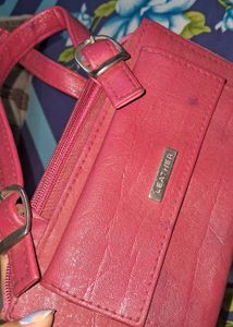 LEATHER PURSE MAGENTA COLOUR💓