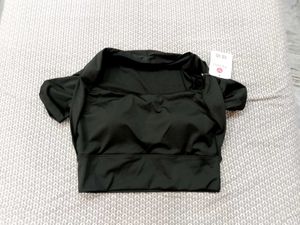 Black Crop Top