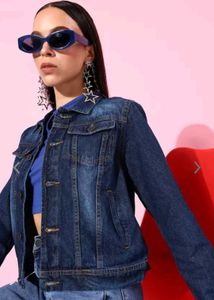 Cropped Denim Jacket
