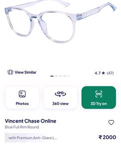 Lenskart Official Transparent Glasses