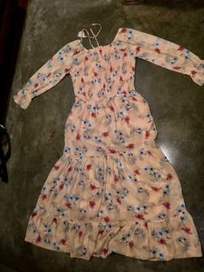 Floral Print Maxi Dress