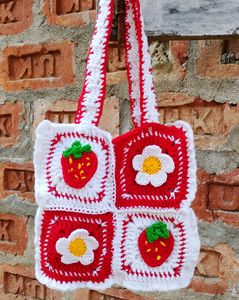 Crochet Square ⬜ Bag