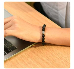 Moonstone Bead Bracelet