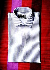 John Miller Striped Formal Shirt Slim Fit