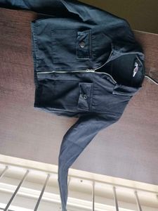 solid casual jacket