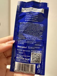 Nivea Body Milk Sample