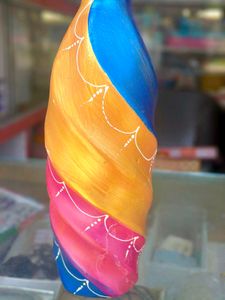 Hand Painted Decorative Bottle