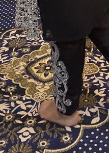 Elegant Black Embroidered Kurta
