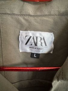 Zara Olive Green Shirt