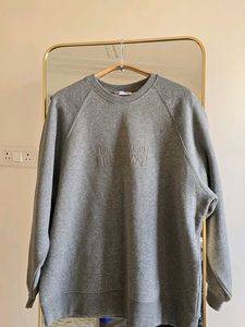 ZARA Oversized Sweatshirt with Slogan