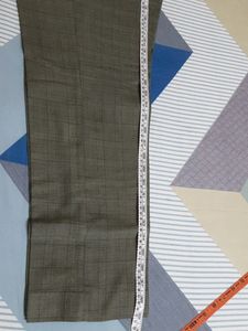 Formal Pant With Check Waist 32 For Men Grey Colou