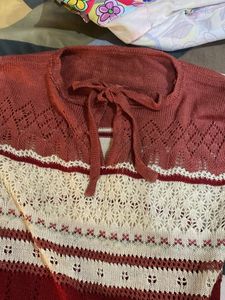 Striped Knit Sweater