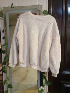 Cozy Colorblock Plush Pullover