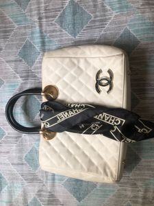 Chanel White Handbag