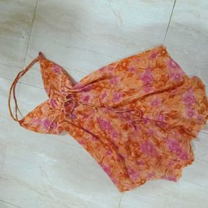 Y2k Sunset Top
