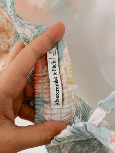 Floral Print Crop Top