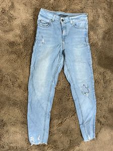 Light Wash Denim Jeans