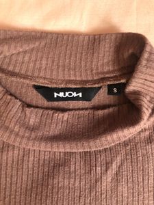 NUON Brown Sleeveless Top