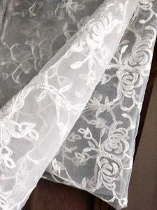 Net Embroidered Dupatta/ Stole